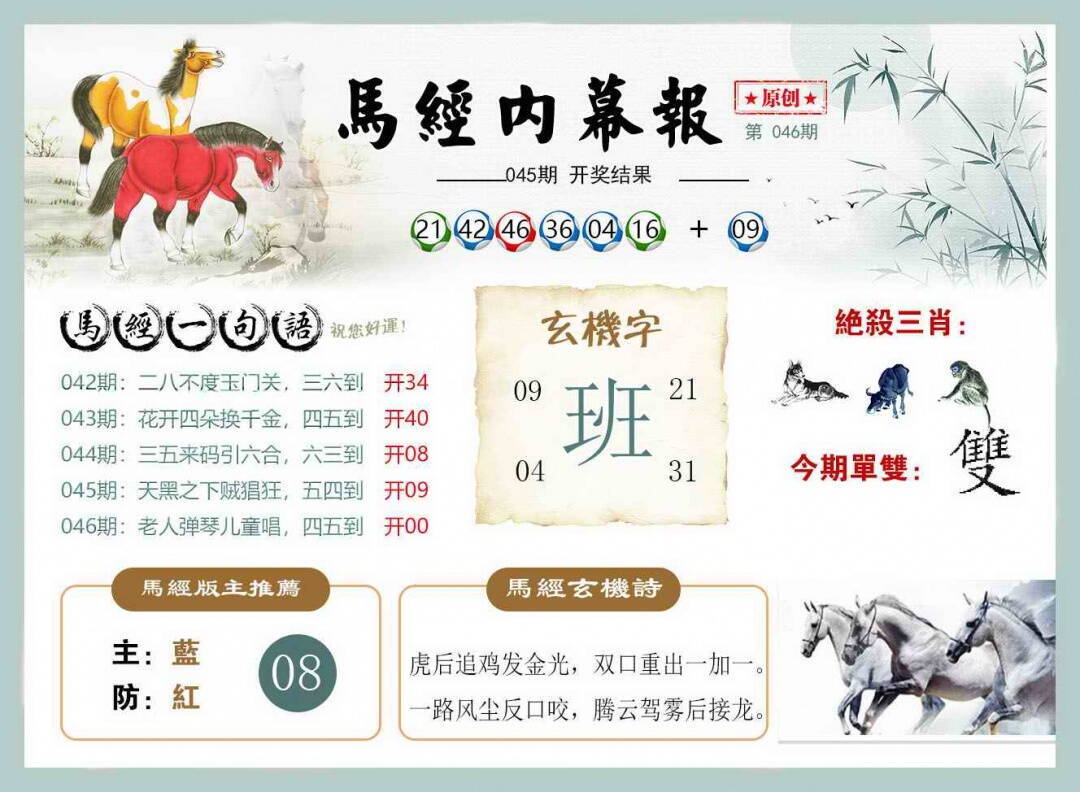 港彩图库 2026 马经内幕报