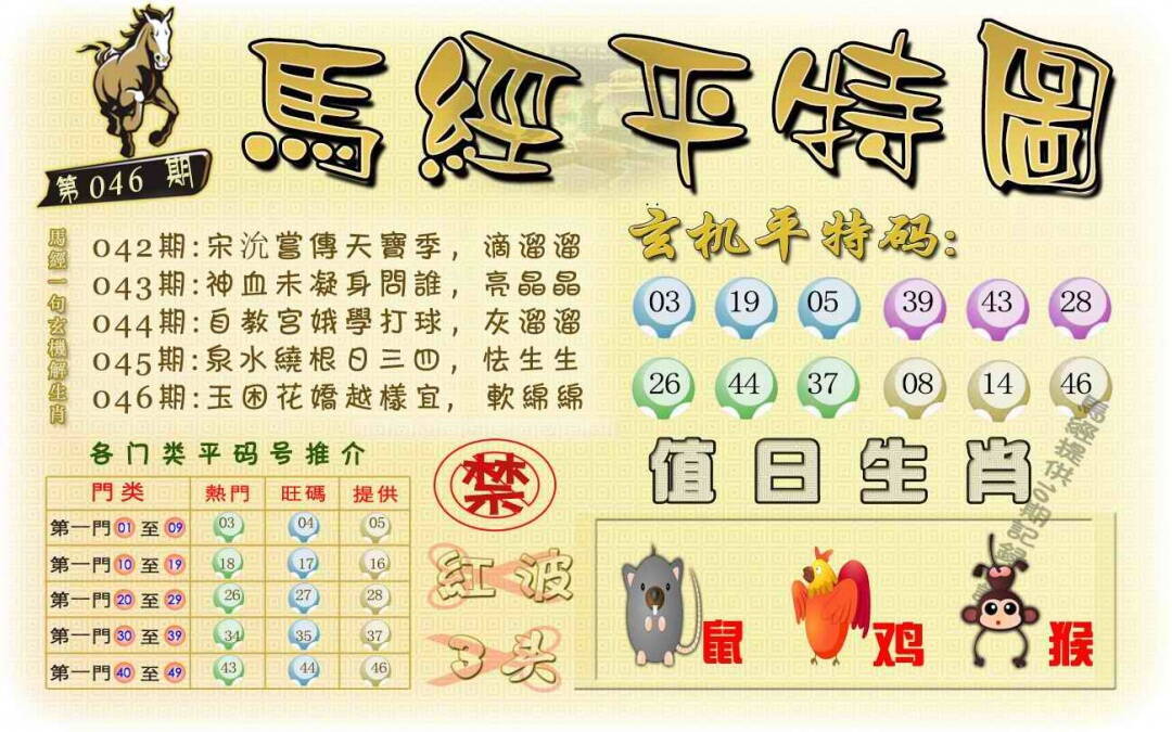 港彩图库 2026 马经平特图（荐）