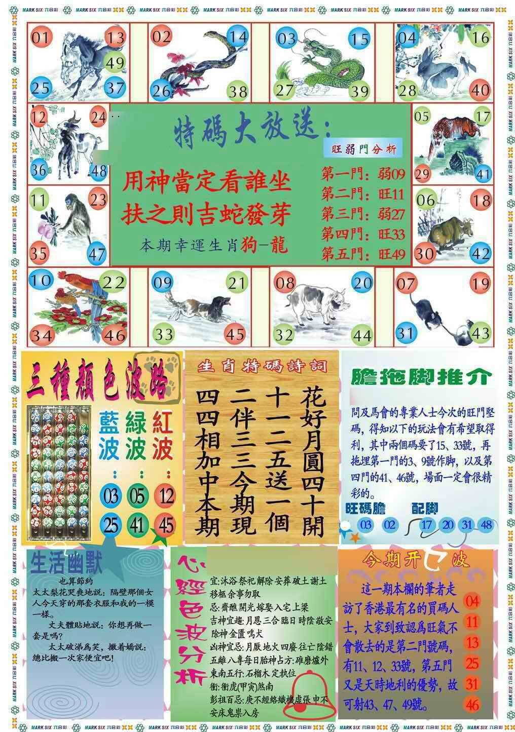 港彩图库 2026 马经心经B(新图推荐)